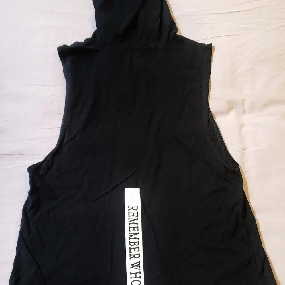 New BODY OF GOD Hooded Muscle Tee Tank Top. - Picture 5 of 6